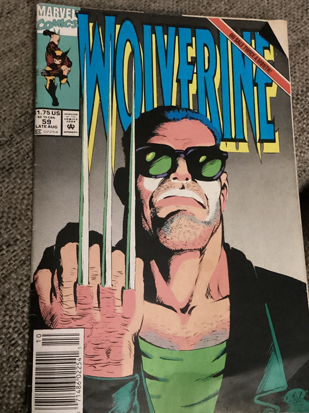 Marvel Wolverine Comic Book